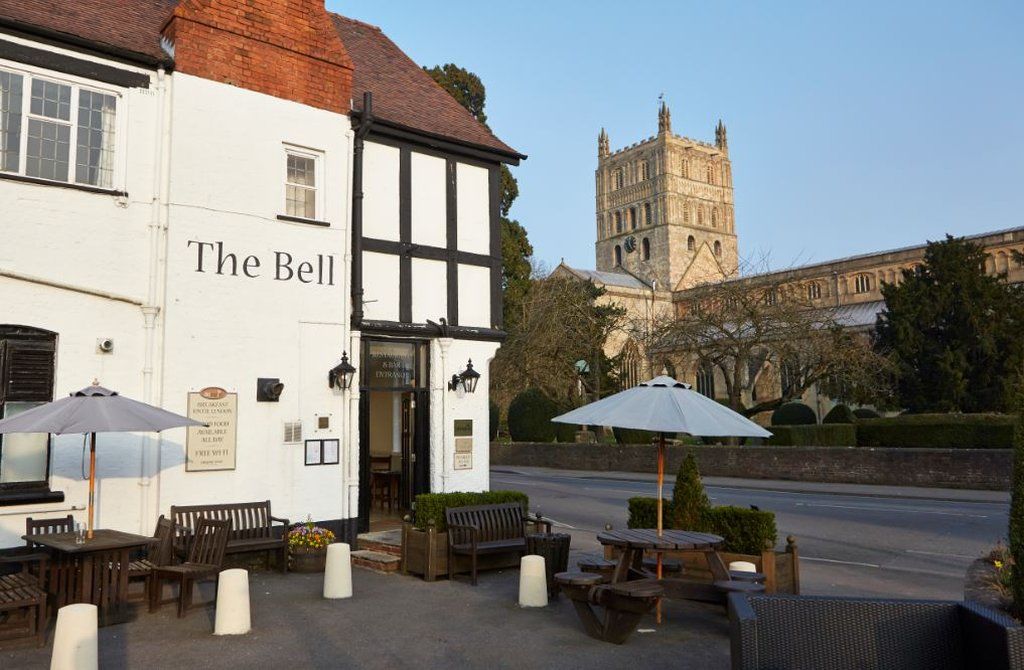 Bell Hotel By Greene King Inns Tewkesbury Ngoại thất bức ảnh